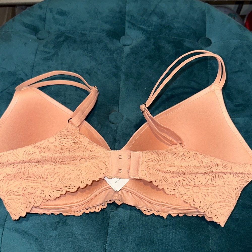 Aerie Soft Peach Lace Bra - Picture 2 of 4